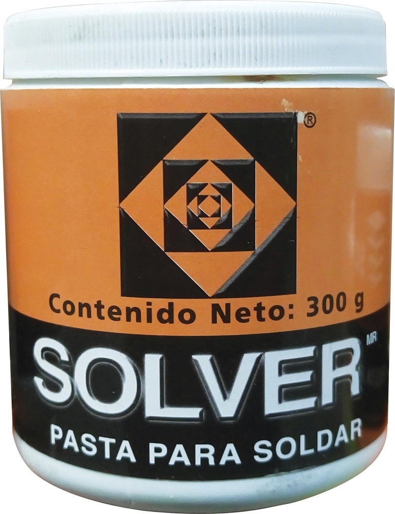 PASTA P/SOLDAR 300 GMS. SOLVER  604