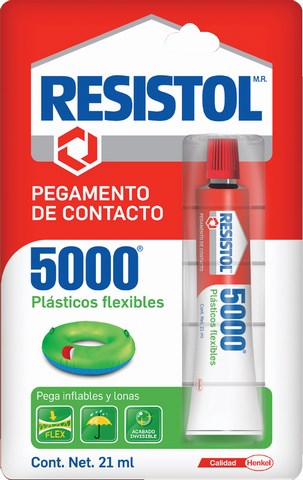 ADHESIVO CONTACTO RESISTOL 5000 FLEX.TUBO 21 ML 2101570