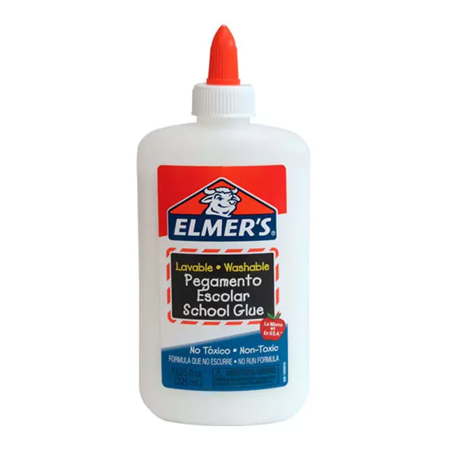 ADHESIVO ESCOLAR BLANCO 225 ML E308 ELMERS