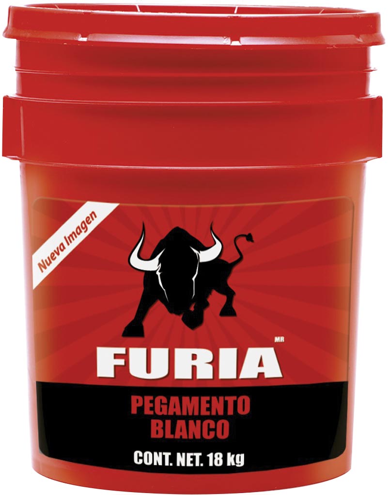 ADHESIVO PEGAMENTO BLANCO CUBETA 18 K. 1714613 FURIA