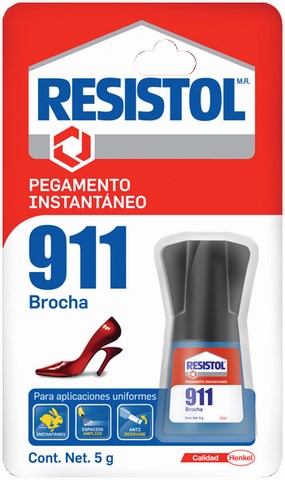 ADHESIVO RESISTOL 911 BROCHA 5 GRS. 2445135