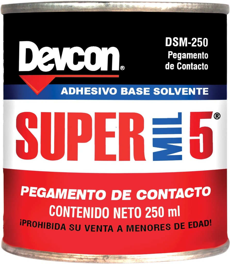 ADHESIVO PEGAMENTO DE CONTACTO SUPER MIL 5 1/4 DSM250