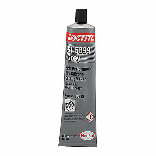 SILICON 5699 RTV GRIS AL.DESEMPENO T/80 ML 491982 LOCTITE