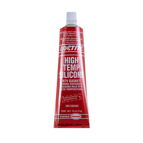 SILICON RTV ROJO ALTA TEMPER. TUBO 70 ML 285956 LOCTITE