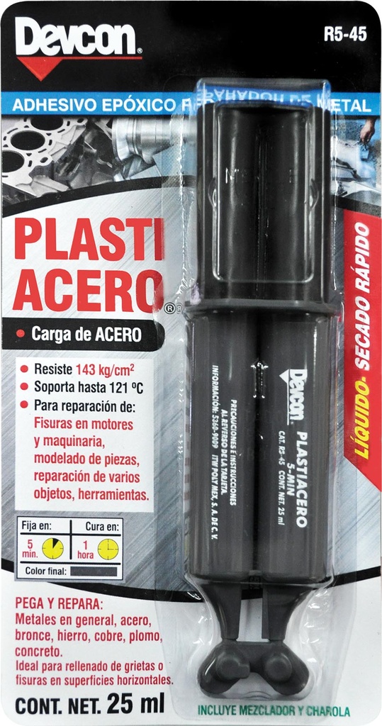 PLASTIACERO 5 MINUTOS LIQ. R545 25 ML DEVCON