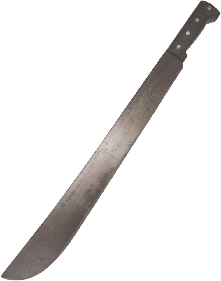 MACHETE NATURAL NEGRO RECTO 16 GAVILAN