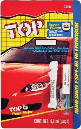 D ADHESIVO ESPEJO RETROVISOR 6/6ML. TOP TAER SEBRING