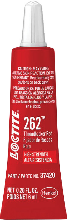 FIJADOR ROSCAS 262 RESIST.ALTA PERMANENTE 487231 LOCTITE