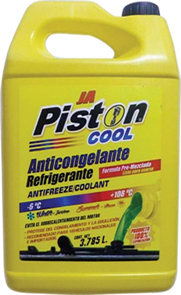 ANTICONGELANTE POWER COOL 6 GALON PISTON