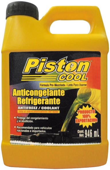 ANTICONGELANTE POWER COOL 6º LITRO PISTON