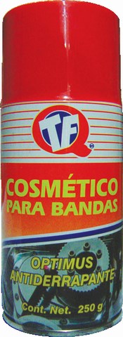 COSMETICO AEROSOL P/BANDAS 250 GRS. 92A T.F.