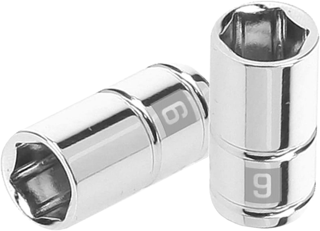 DADO D5209HM 3/8x 9MM.CUADRO 6/PUNTAS TRUPER