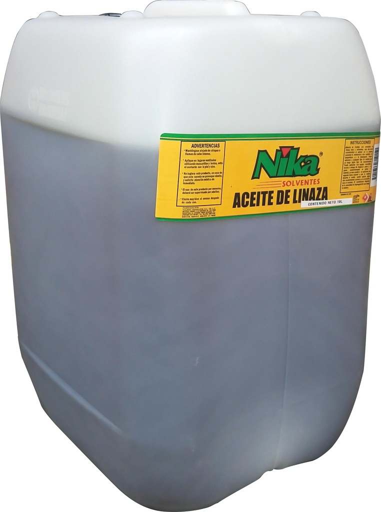 ACEITE DE LINAZA SINTETICO NIKA CUBETA 19L