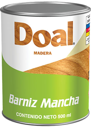 P.BARNIZ 405 MANCHA CAOBA 1/2 LT. DOAL