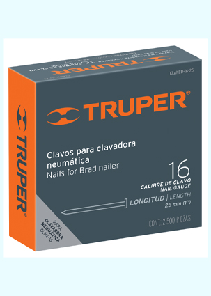 CLAVO CLNEU21/2X50/CLANEU1650 P/CLAV. NEUMA. U/R.TRUPER