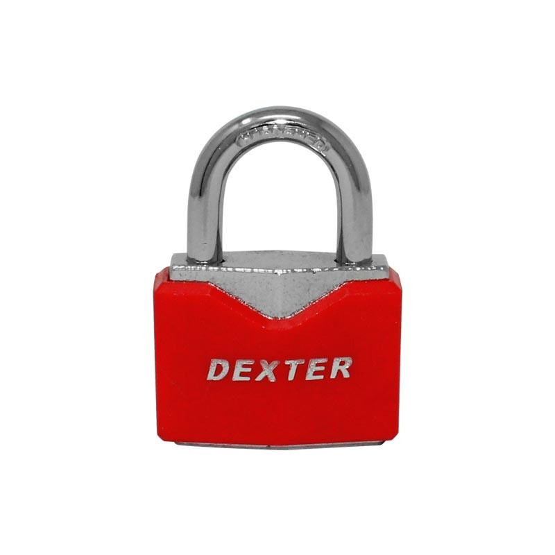 CANDADO METAL 40 MM ROJO BP 16947 DEXTER