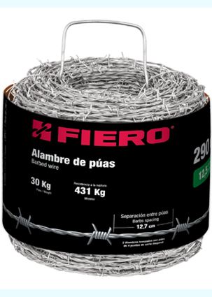 ALAMBRE D/PUAS ALPU1234  CAL.12.5 R/350 MTS.FIERO