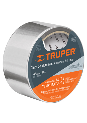 CINTA CALU10 DE ALUMINIO 48MM X 10 MTS. TRUPER