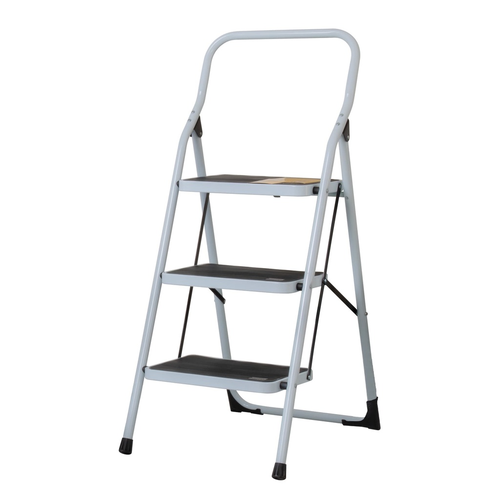 ESCALERA ESTU3P TUB.PLEGABLE 3 PELDANOS PRETUL