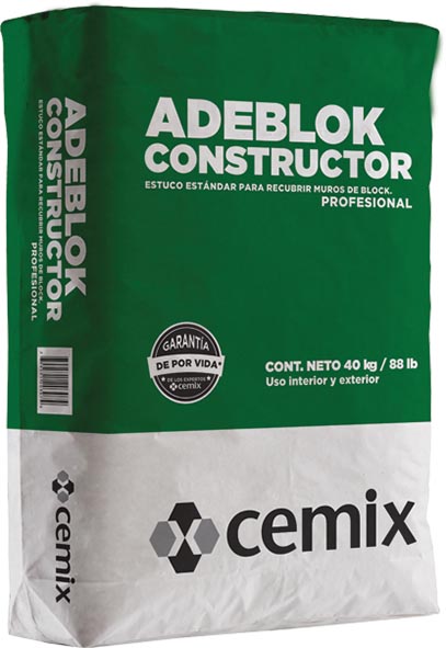 CEMENTO BCO. ADEBLOK CONSTRUCTOR CEMIX C/40 KG.30059