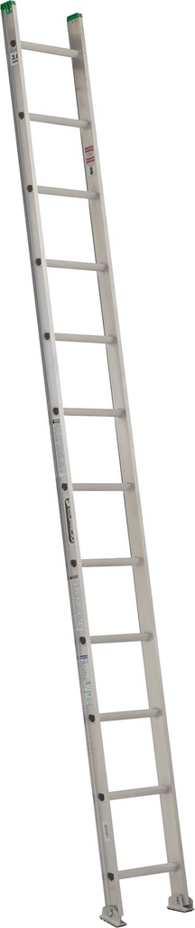 ESCALERA RECTA 44012N ALUMINIO 12 ESC.175 KG.CUPRUM