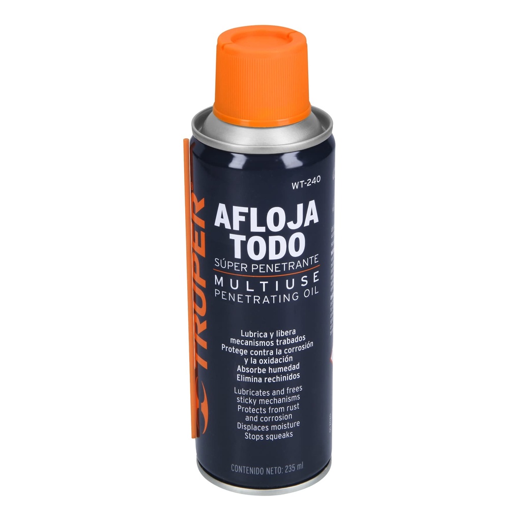 AFLOJATODO AEROSOL WT240 ACEITE 235ML TRUPER