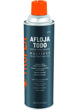 AFLOJATODO AEROSOL WT550 ACEITE 550ML TRUPER