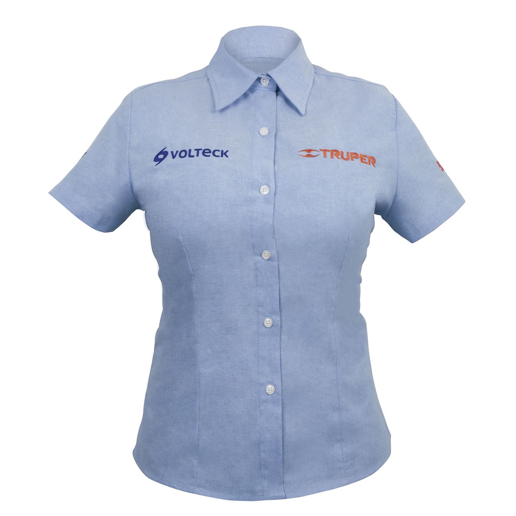 CAMISA CAMAZDCXL AZUL DAMA M/CORTA XG TRUPER 61109 SP