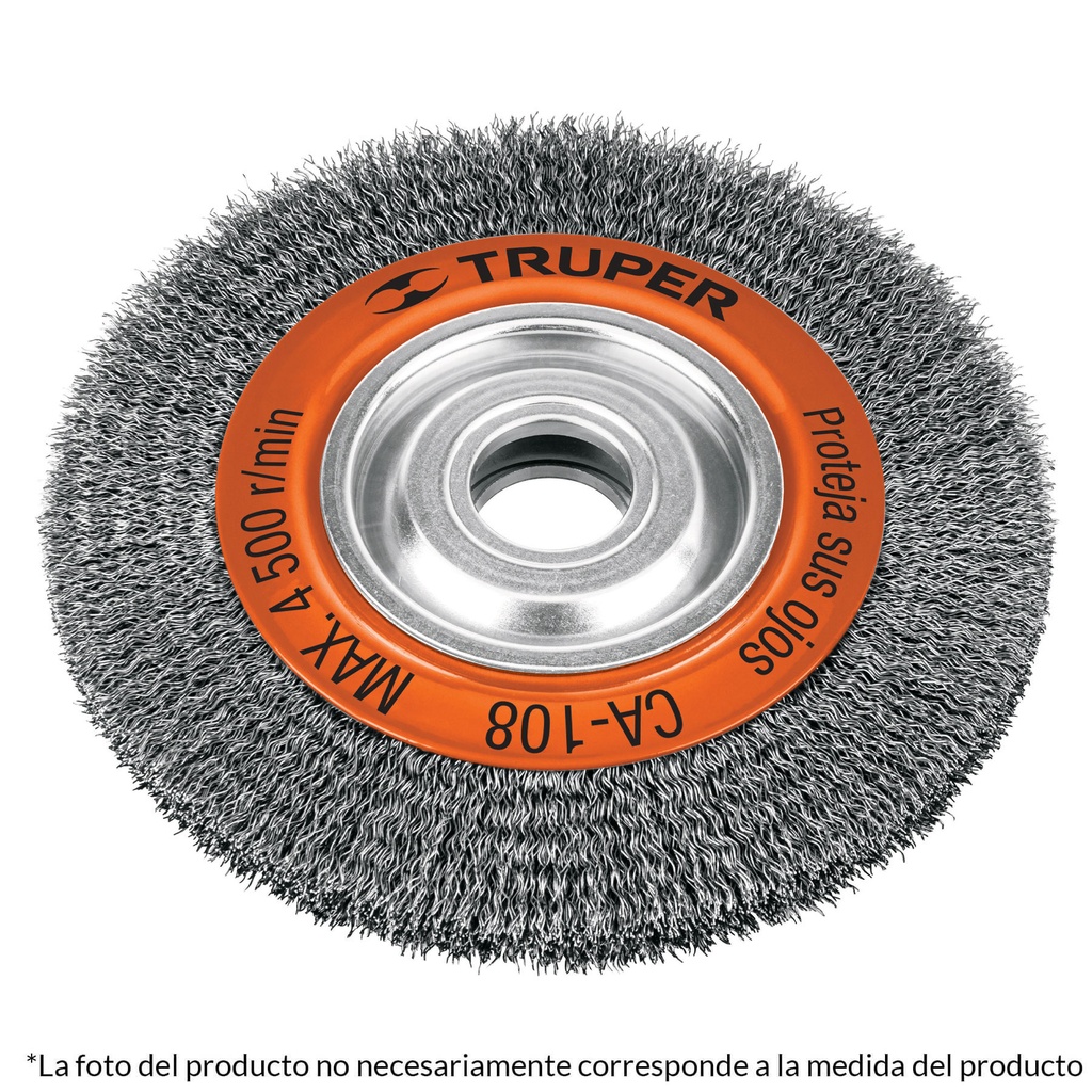 CEPILLO CA109 CIRCULAR D/ALAMBRE ONDULADO 8 TRUPER