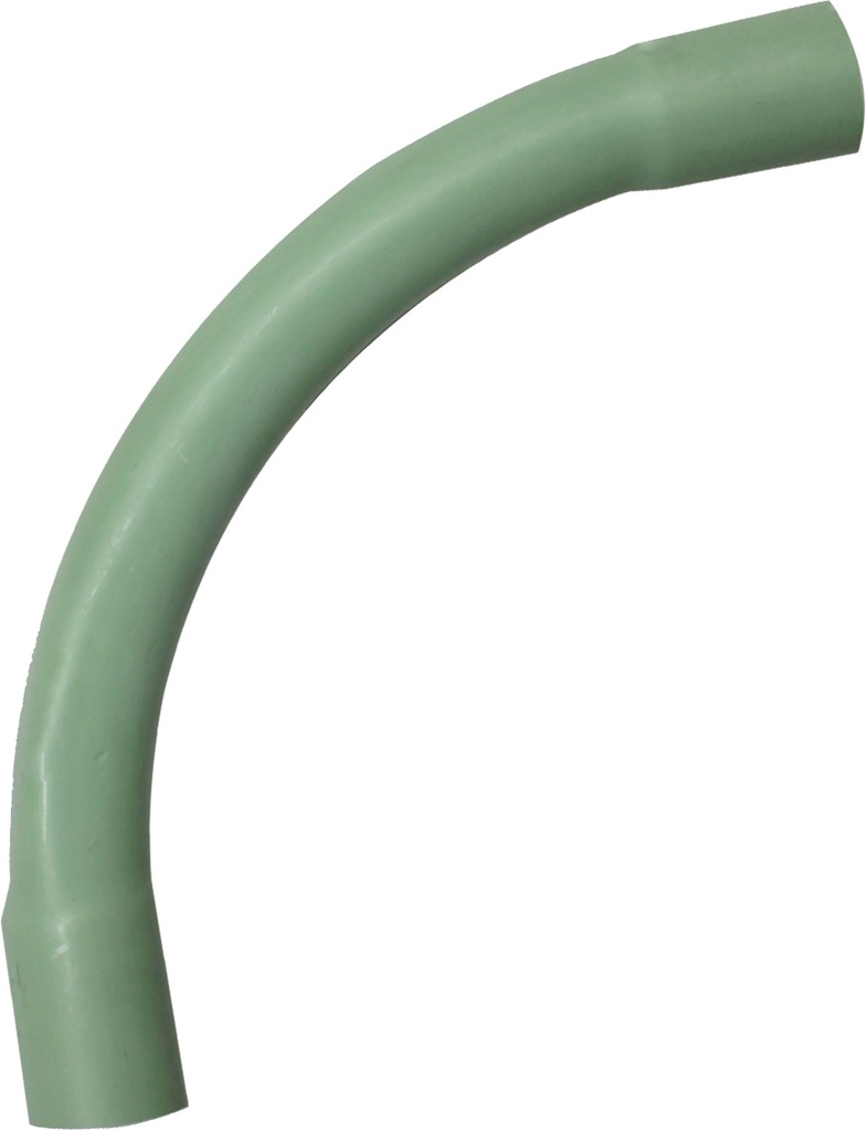 CODO PVC CONDUIT 1 LIGERO VERDE EC037L