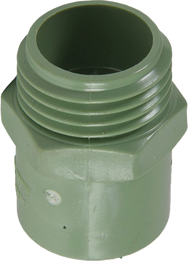 CONECTOR PVC CONDUIT 1/2 LIGERO VERDE EC025L