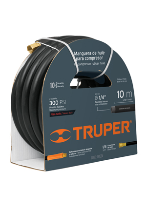 [HTR - M58C] MANGUERA MANAP151/2 P/COMP.A/PRESION 15M TRUPER