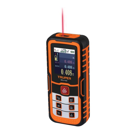 [HTR - M036] MEDIDOR LASER MELA100 DE DISTANCIA 100M TRUPER 100374