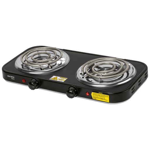 [HTV - P107] PARRILLA PAEL2CPN ELECTRICA DOBLE 2000 W VOLTECK 26092