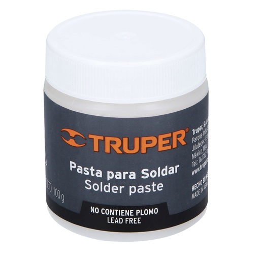 [HTR - P982] PASTA PASO100 PARA SOLDAR 100 GR  TRUPER