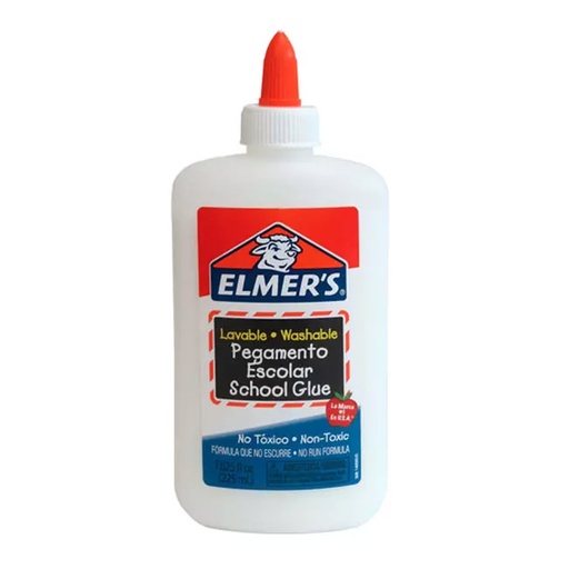 [IMP - E308] ADHESIVO ESCOLAR BLANCO 225 ML E308 ELMERS