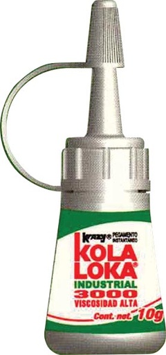 [VKL - I003] ADHESIVO KOLA LOKA INDUSTRIAL ALTA VISCOSIDAD 10 GR KLI3000