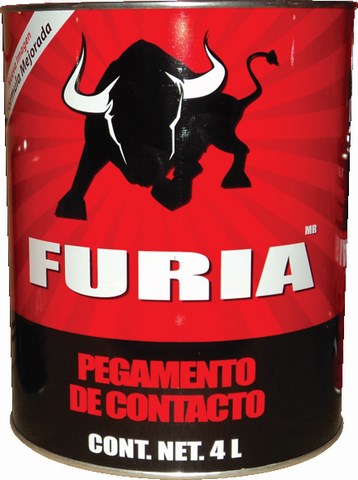 [VRE - 1069] ADHESIVO PEGAMENTO CONTACTO 4 LT. 2365812 FURIA