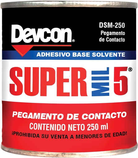 [VDM - P310] ADHESIVO PEGAMENTO DE CONTACTO SUPER MIL 5 1/4 DSM250