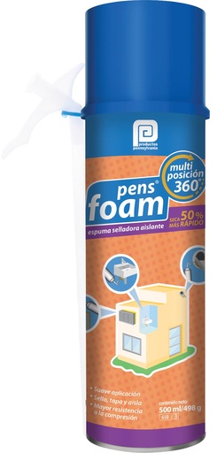 [VAM - 0202] POLIURETANO ESPUMA 498GR/500ML.FOAM360 SPO16AM24 PENNSYLVANI