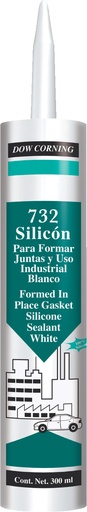 [VCS - 030] SILICON 732 U/INDUST.BLANCO 300 ML DOW CORNING 492176