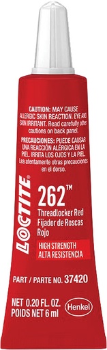 [VLO - 0015] FIJADOR ROSCAS 262 RESIST.ALTA PERMANENTE 487231 LOCTITE