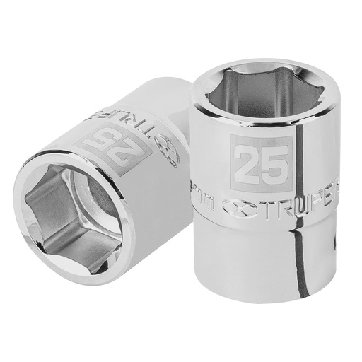 [HTR - D343] DADO D3425M DE 6 PUNTAS CUADRO 3/4 D/25MM TRUPER 14973 SP