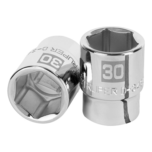 [HTR - D346] DADO D3430M DE 6 PUNTAS CUADRO 3/4 D/30MM TRUPER 14979 SP