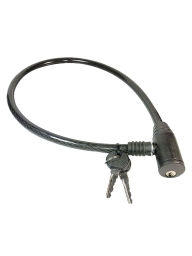 [IKC - 0048] CANDADO P/BICI.CHICOTE C/LLAVE KAWAS KW3027 122