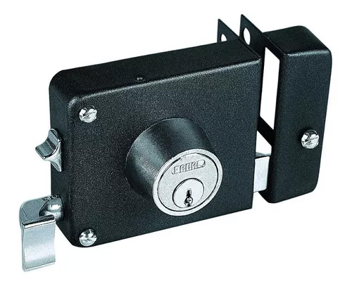 [VCA - C008] CERRADURA MONTAFACIL IZQUIERDA RIMLOCK NEGRO FC157MIN