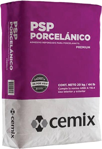 [VCE - C035] CEMENTO PISO S/PISO PORCELANICO CEMIX C/20 KG 30180