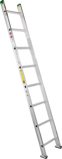 [CCU - 0409] ESCALERA RECTA 44008N ALUMINIO 8 ESC.175 KG.CUPRUM