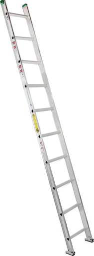 [CCU - 0410] ESCALERA RECTA 44010N ALUMINIO 10 ESC.175 KG.CUPRUM