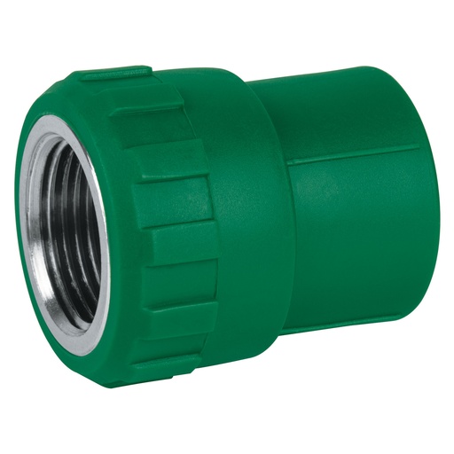 [HFO - TF04] ADAPTADOR CV601 HEMBRA 1/2 C/INSERTO MET. PPR FOSET